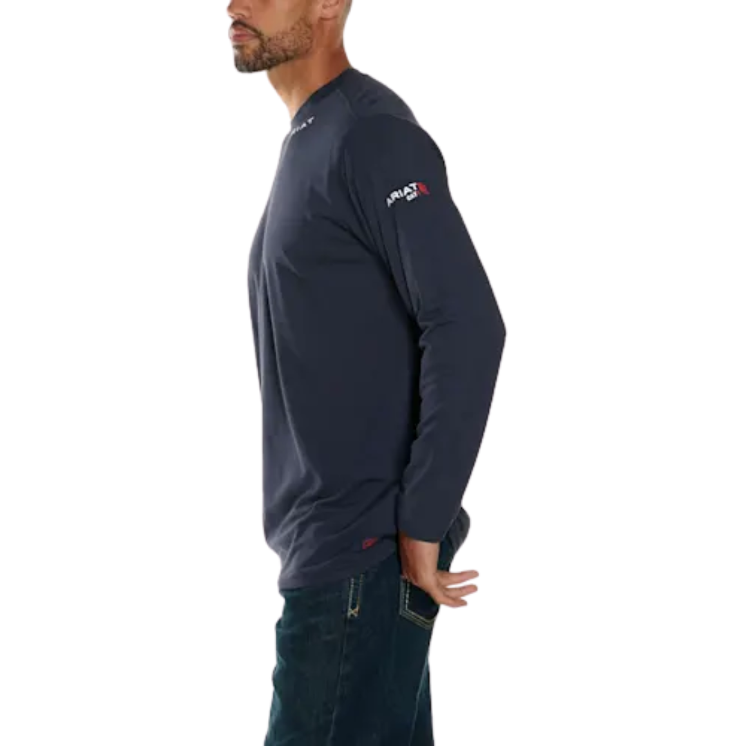 Ariat Men's Base Layer Navy Tee Shirt - Big & Tall