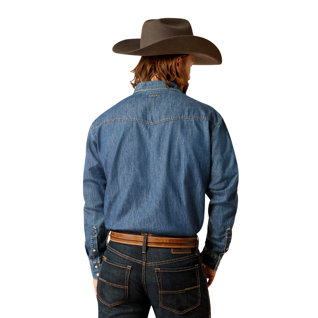 Ariat Men's Team Denim Jazz Shirt