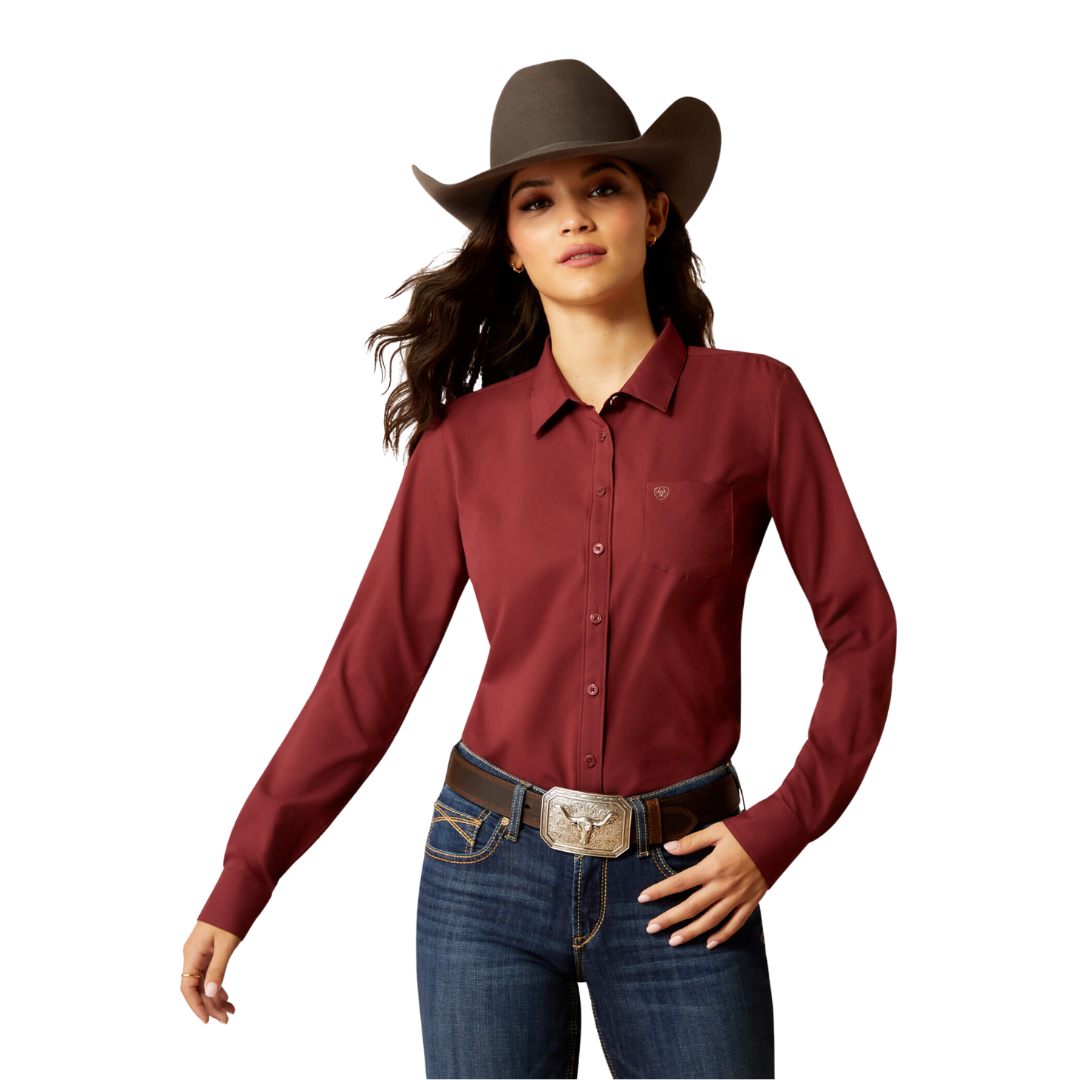 Ariat Women's Kirby Pro Tawny Port Shirt