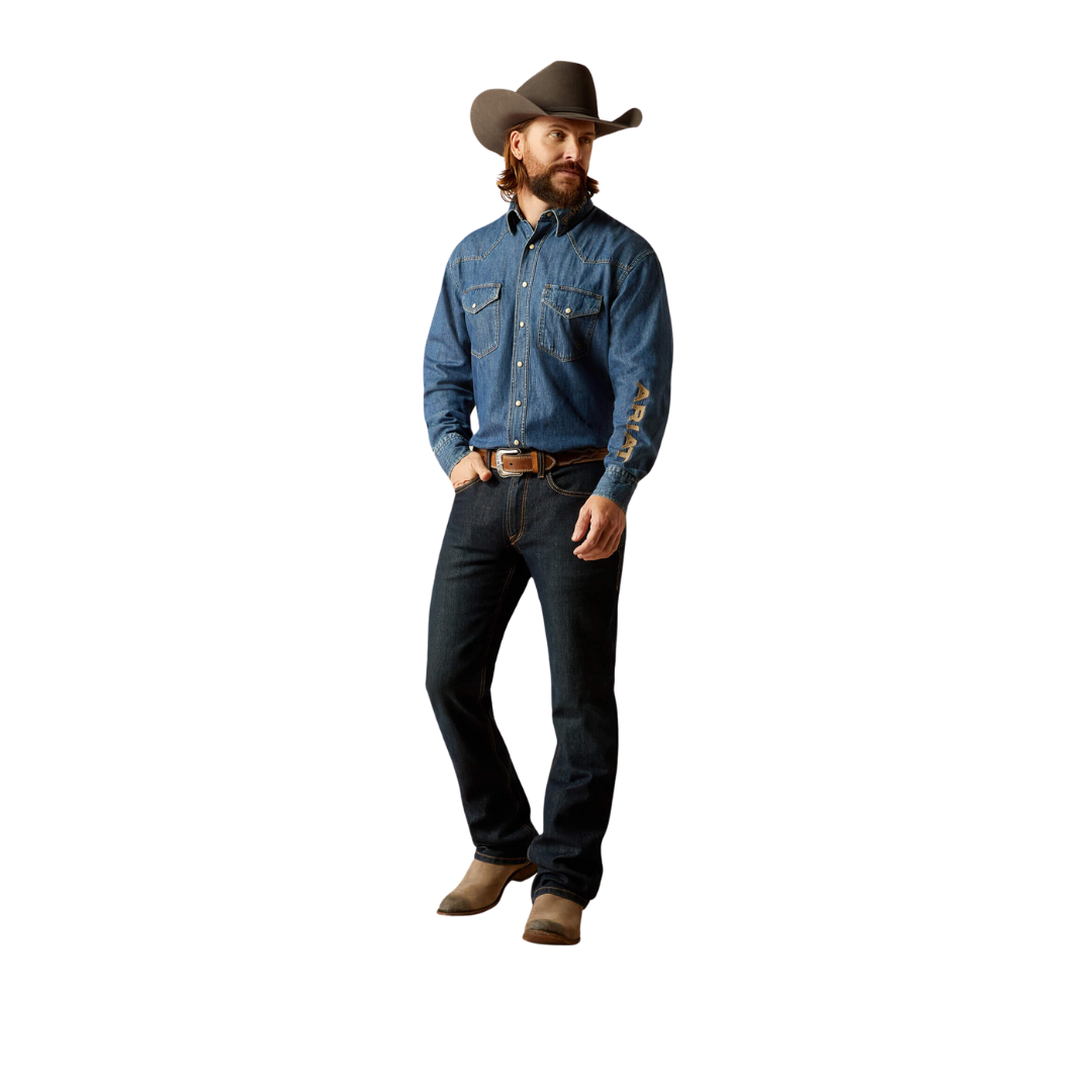 Ariat Men's Team Denim Jazz Shirt