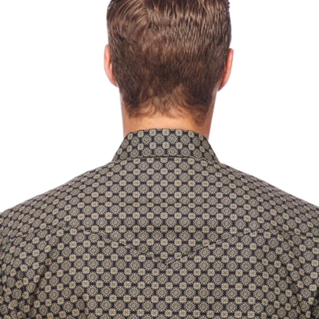 Avalon Men's Rodeo Print Aztec Shirt
