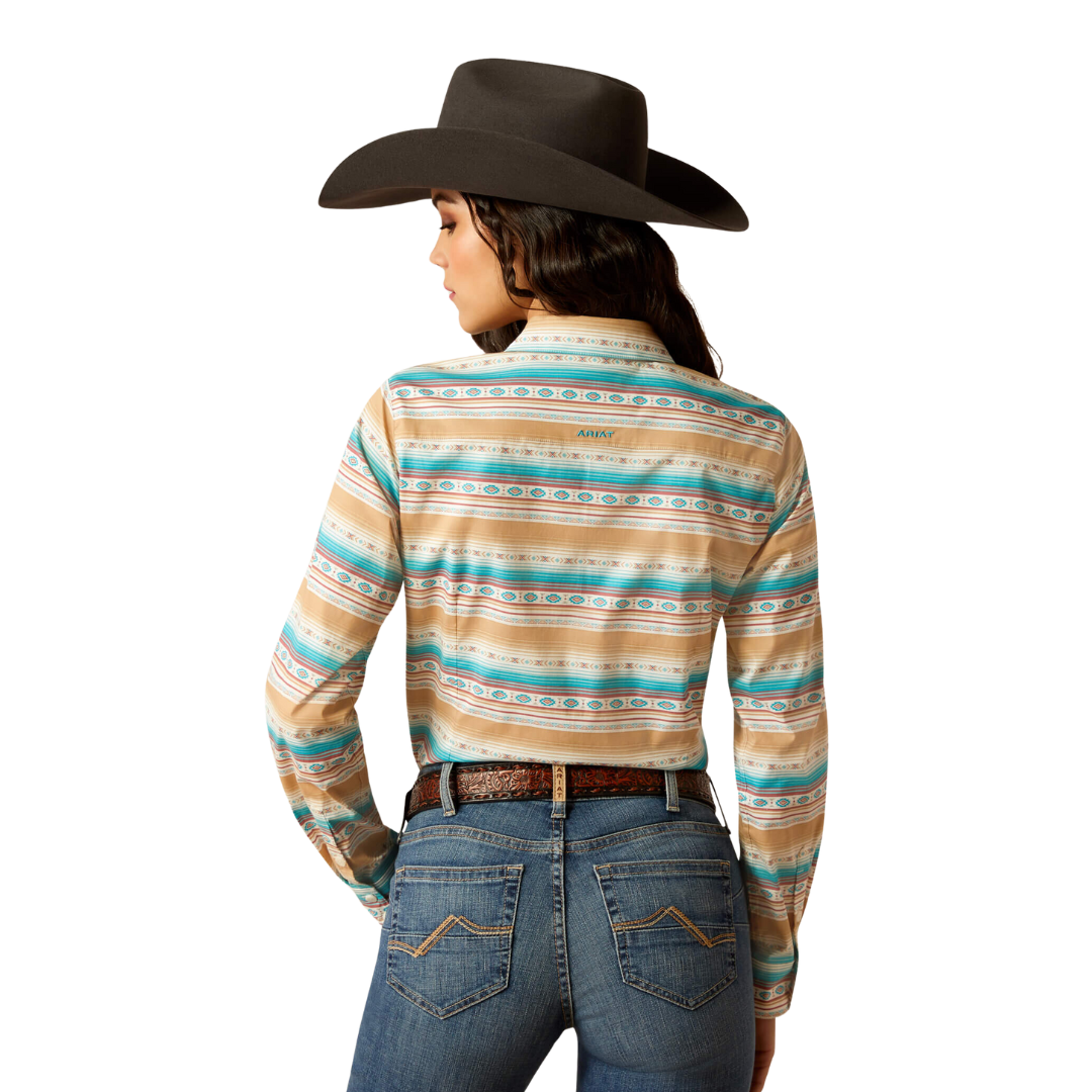 Ariat Women's Team Kirby Stretch Fallon Serape Print Shirt