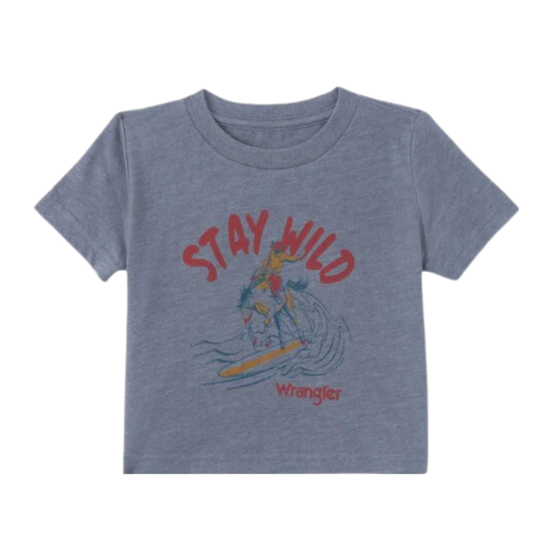 Wrangler Infant Boy's Graphite Heather Shirt