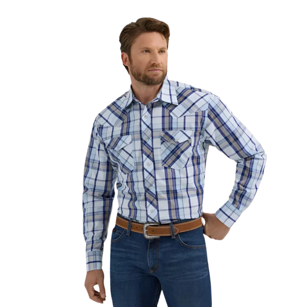 Wrangler Men's 20X Advanced Snap Multicolor Shirt