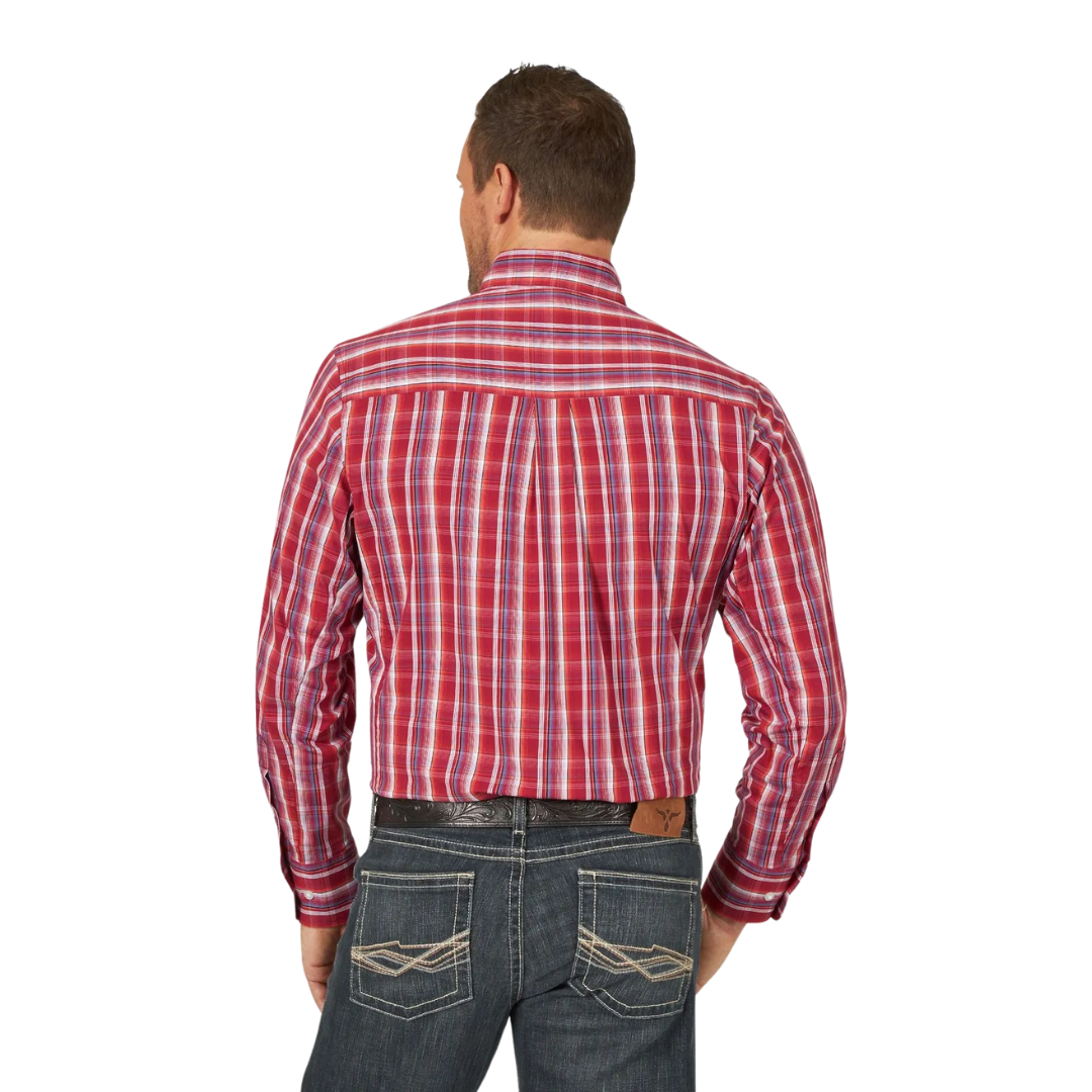 Wrangler Men's 20X Advanced Competition Red Shirt