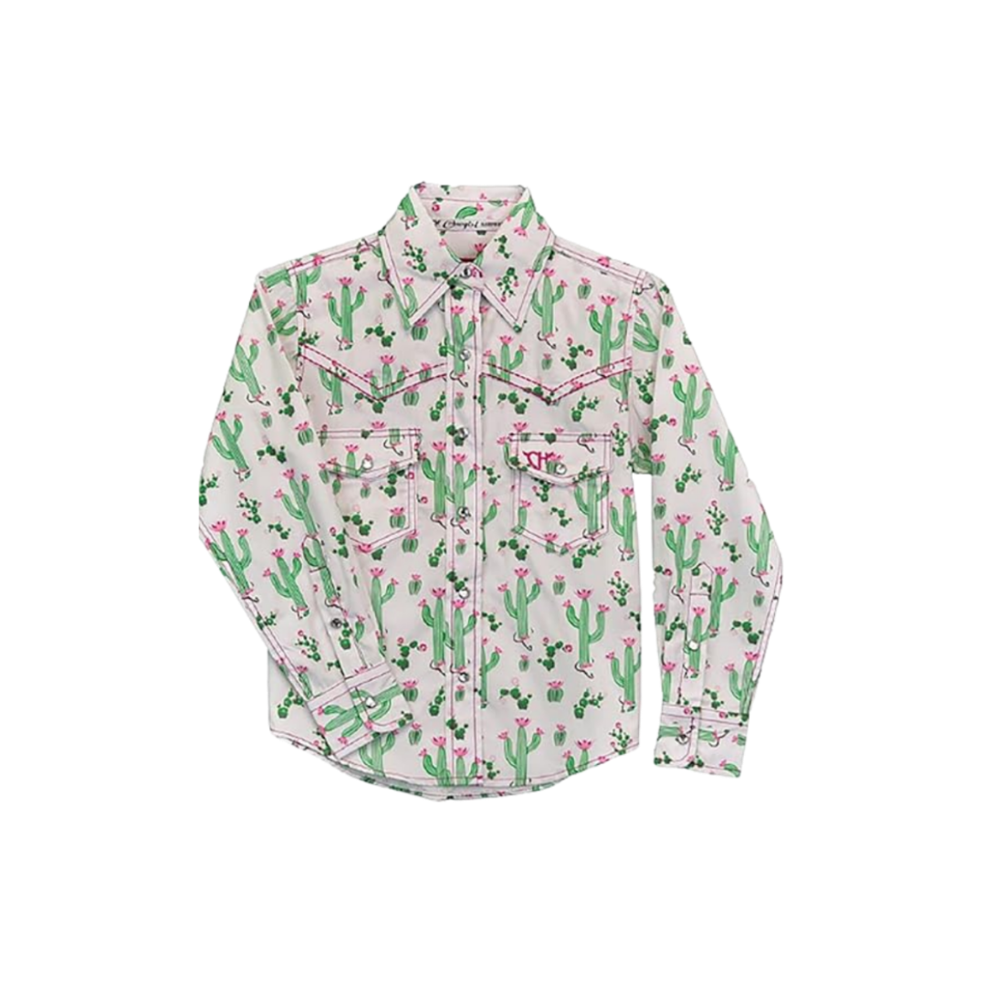 Corral Youth Girl's Floral Multicolor Shirt