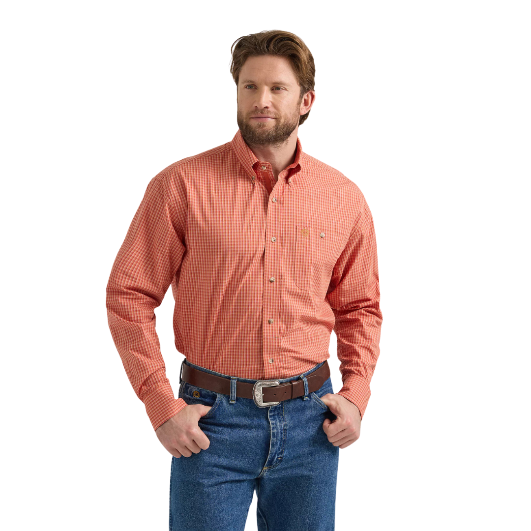 Wrangler Men's George Red Shirt