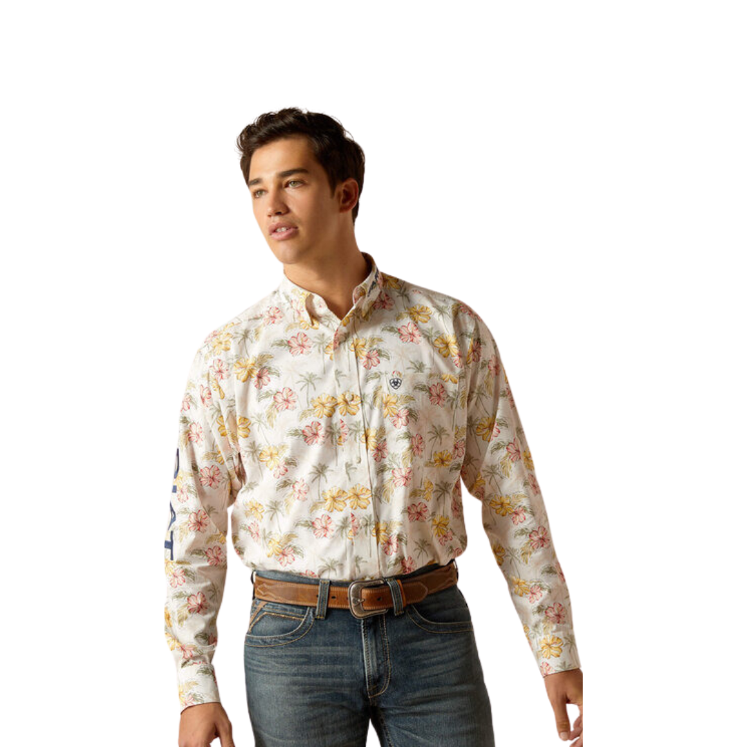 Ariat Men's Team Charlie Classic Fit Button Down Shirt