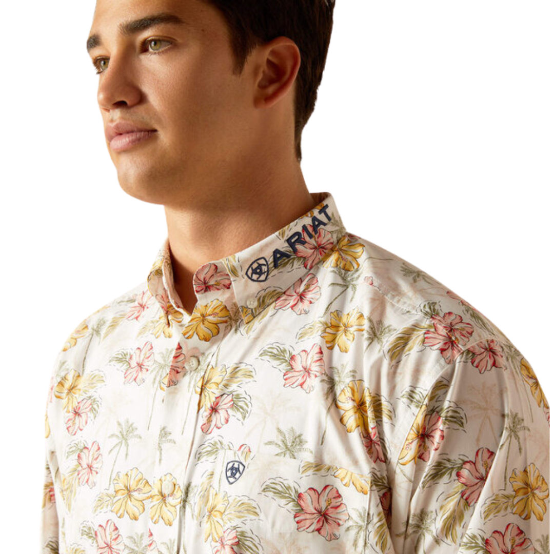 Ariat Men's Team Charlie Classic Fit Button Down Shirt