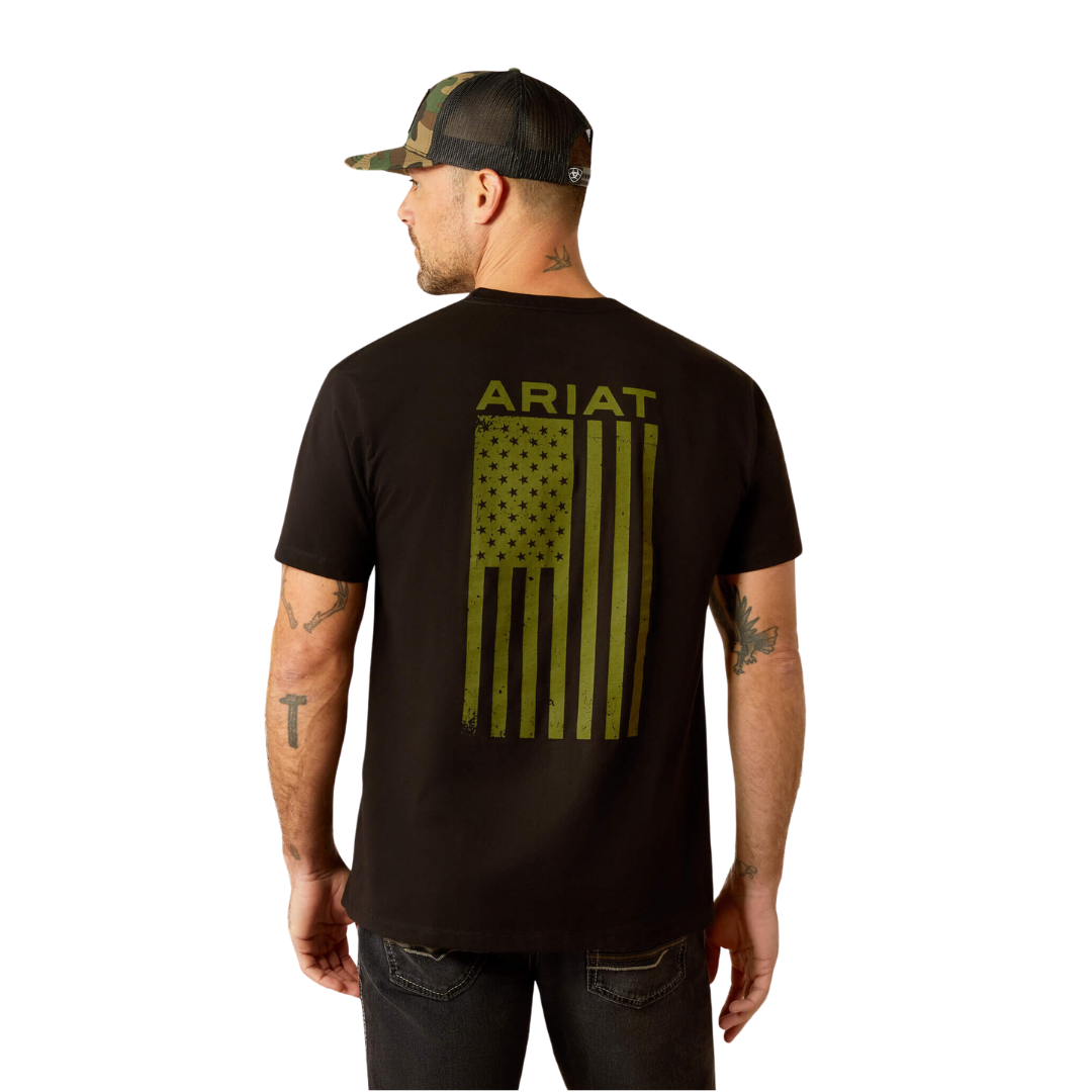 Ariat Men's Freedom Black Tee Shirt