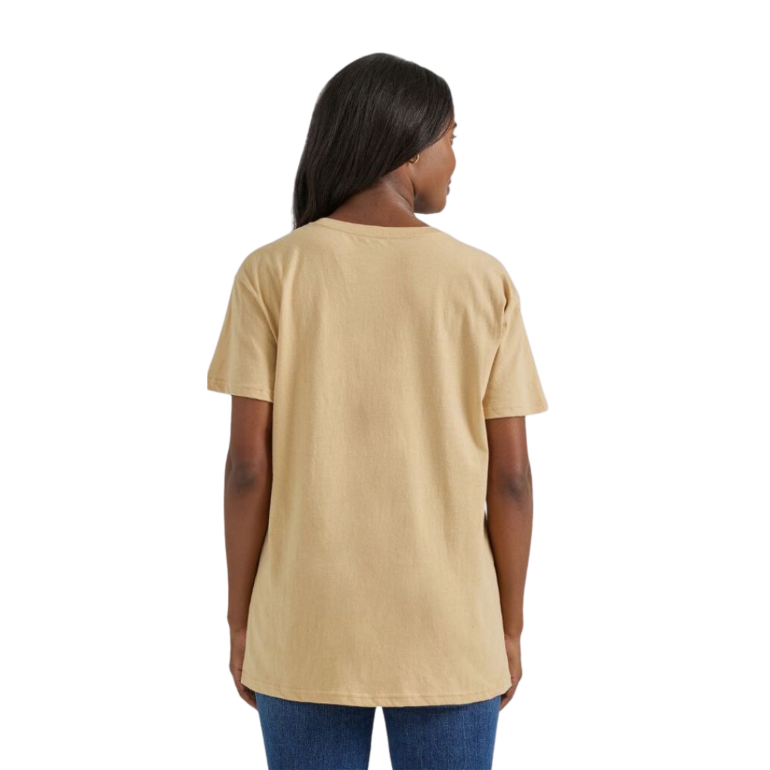 Wrangler Women's Boyfriend Graphic Croissant Tee Shirt