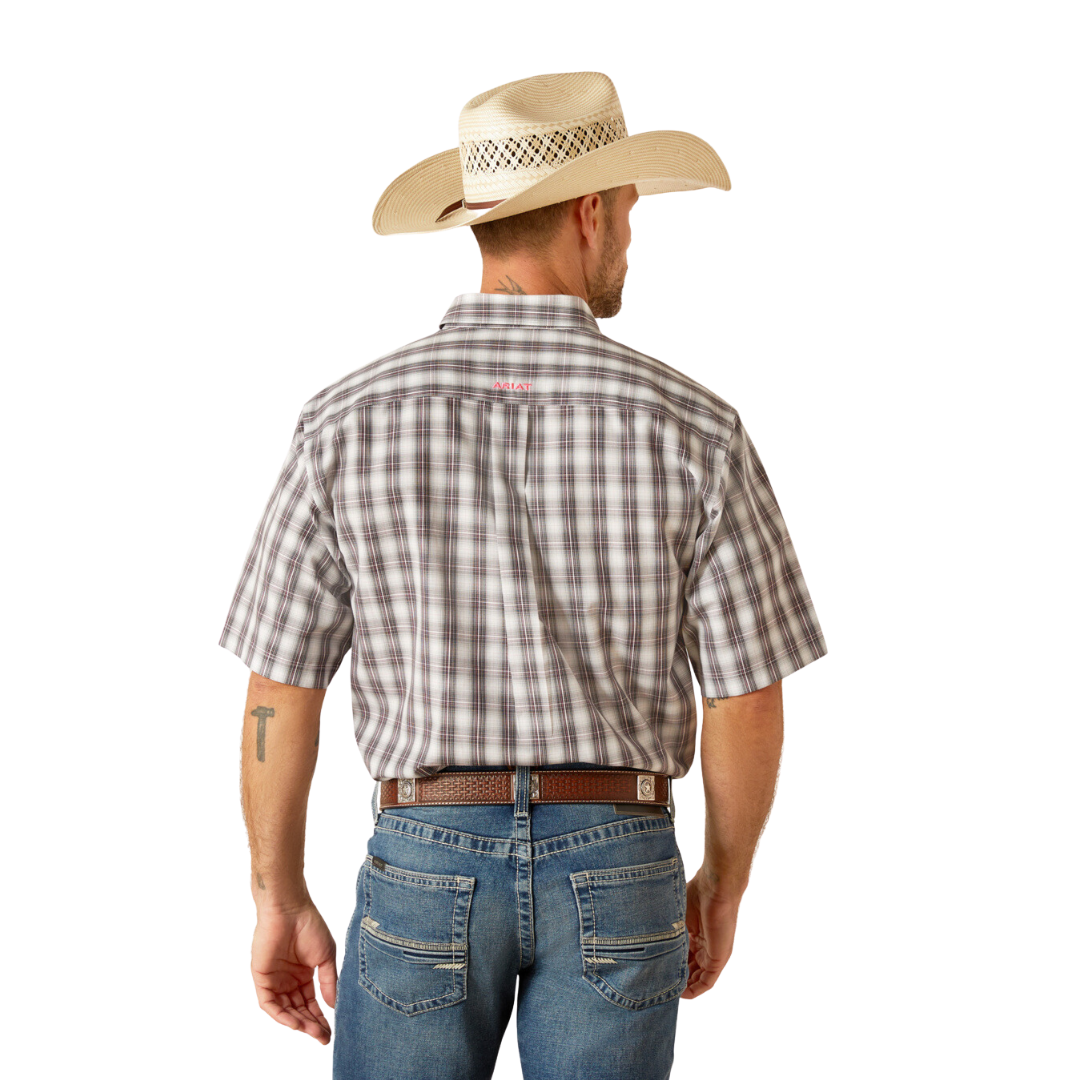 Ariat Men's Berkle Plaid Black Shirt