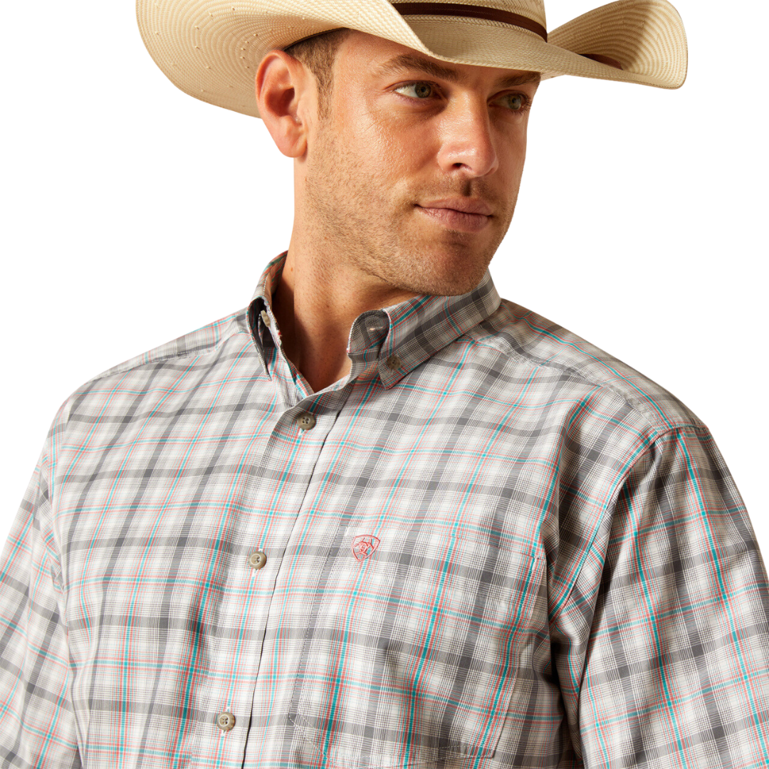 Ariat Men's Pro Jamie Grey Shirt