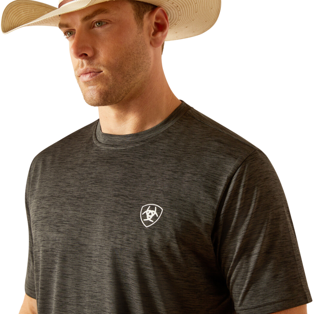 Ariat Men's Charger Crestline Charcoal Shirt