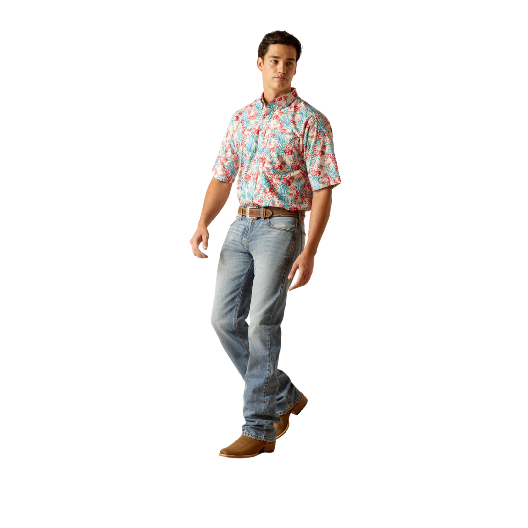 Ariat Men's Dillan Beacon Red Shirt