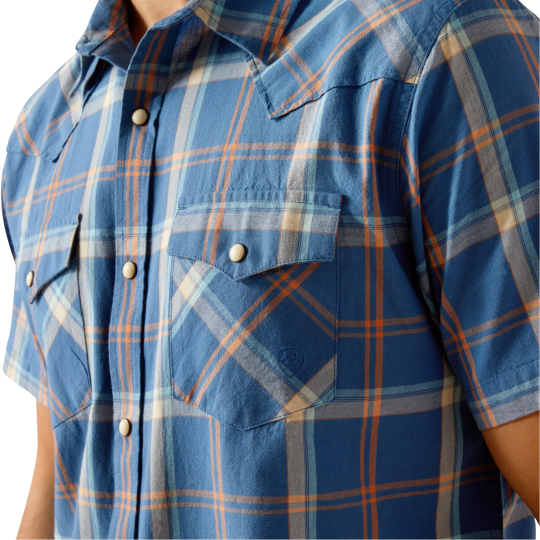 Ariat Men's Hogany Retro Blue Ridge Shirt