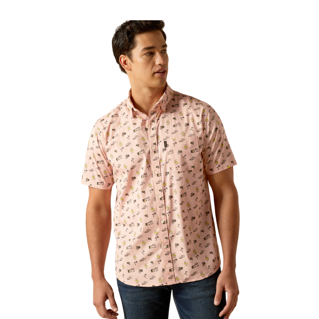 Ariat Men's Maddux Egret Shirt