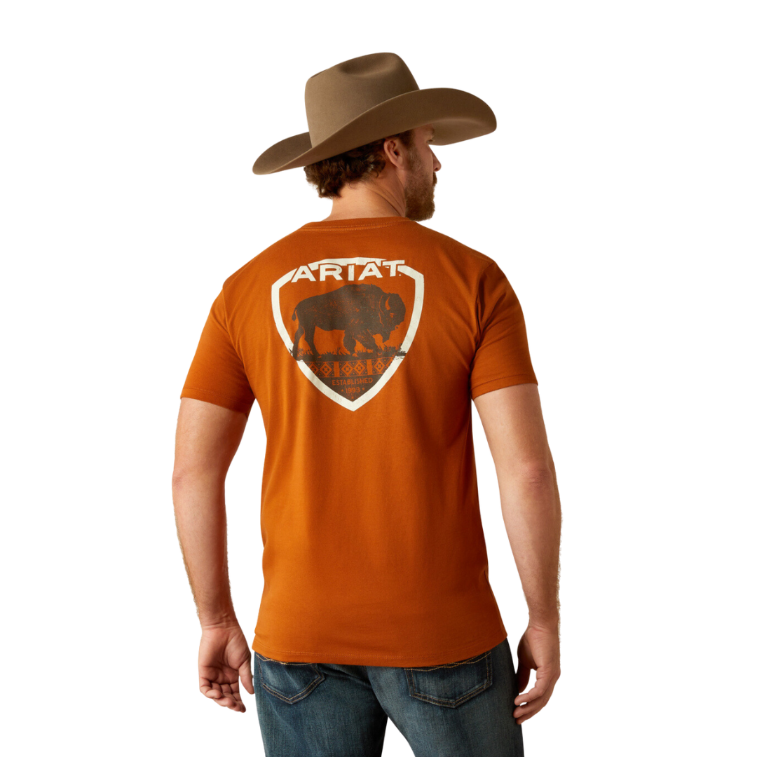 Ariat Men's Buffalo West Burnt Umber Shirt