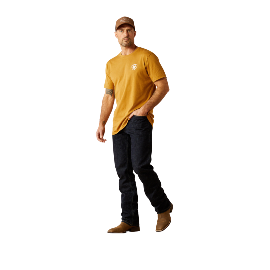 Ariat Men's Serape Seal Harvest Gold Shirt