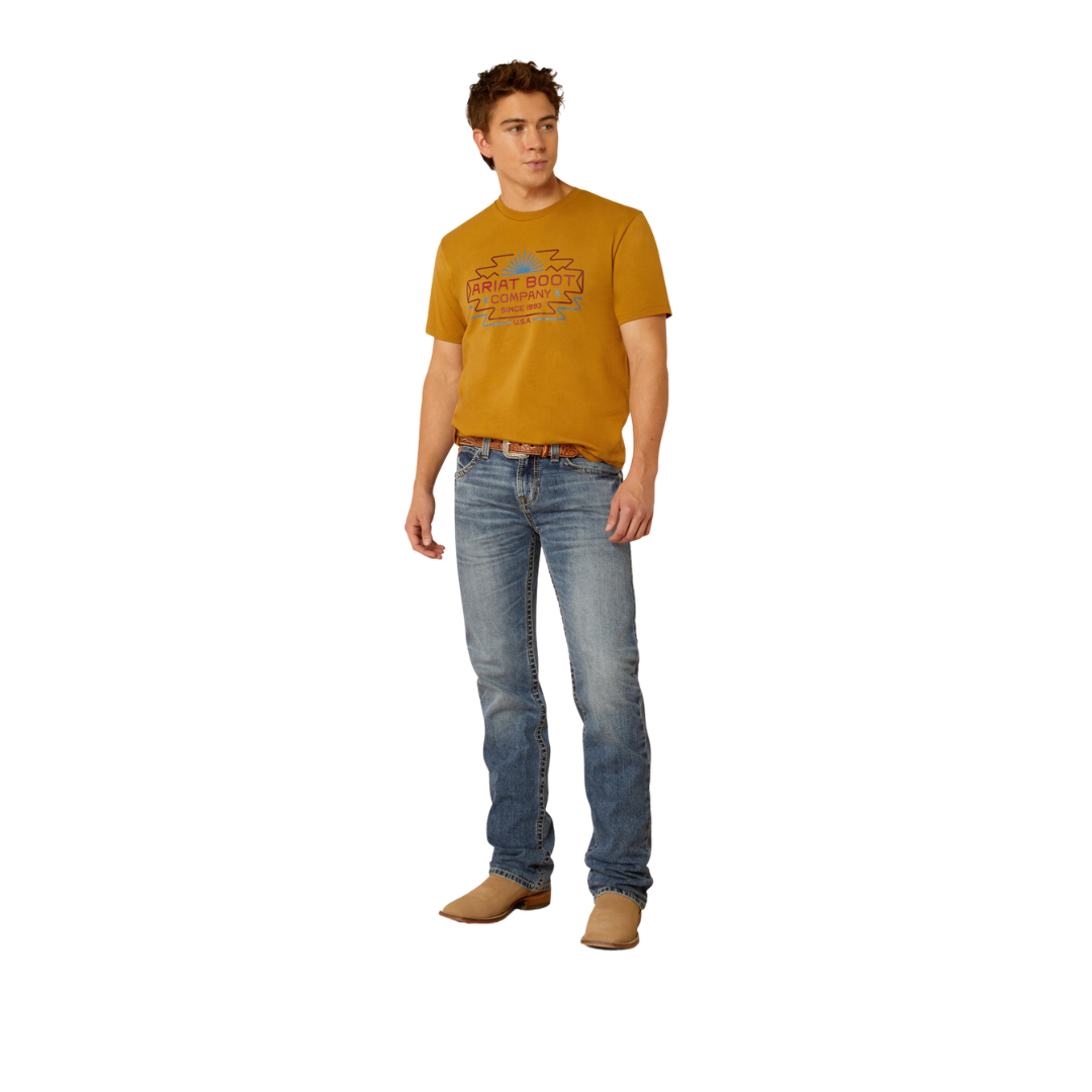 Ariat Men's Amigo Harvest Gold Shirt