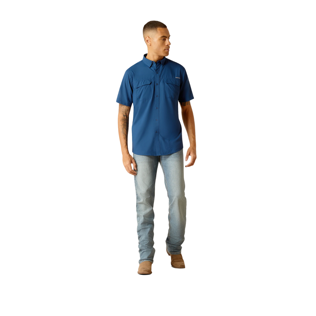 Ariat Men's Venttek Fitted Outbound Moon Dance Shirt