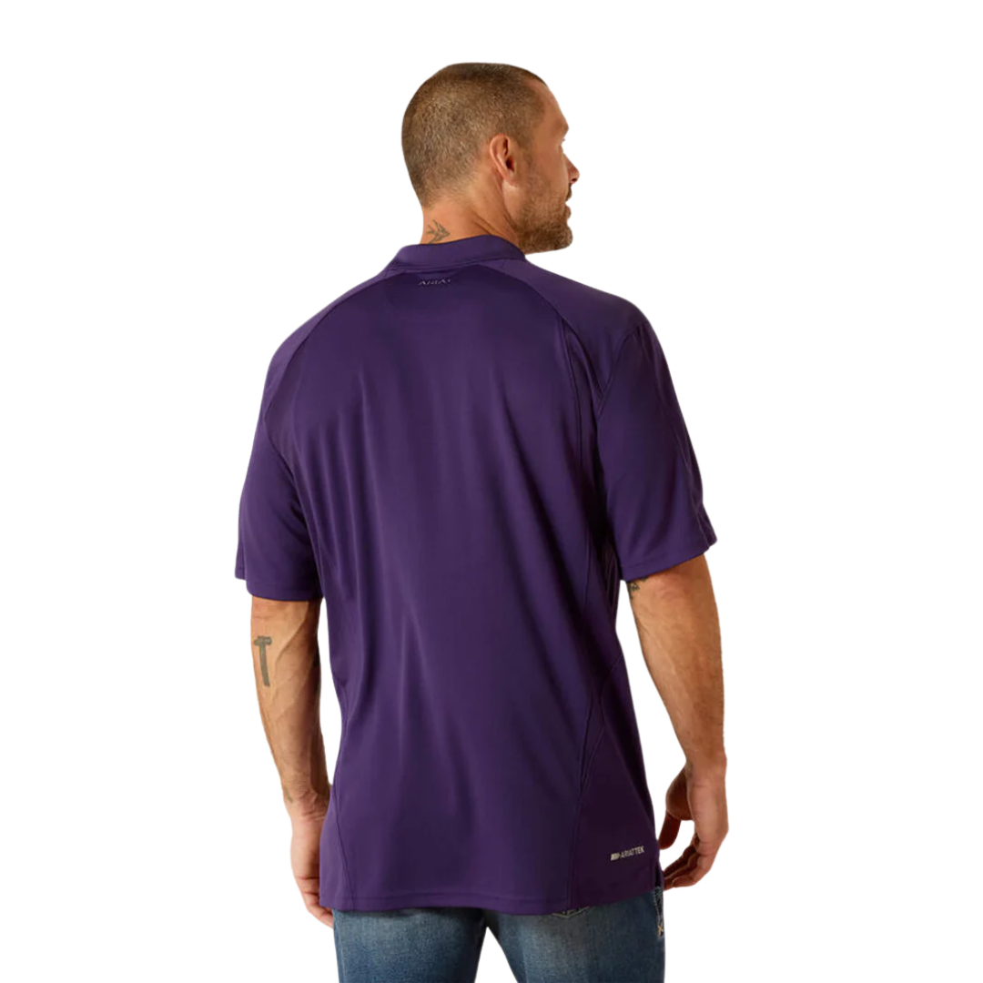 Ariat Men's Ac Polo Purplavy Shirt
