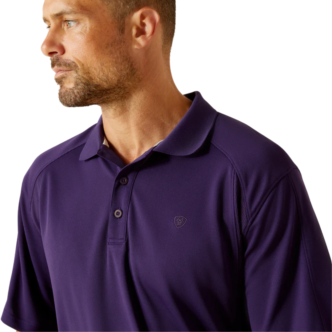 Ariat Men's Ac Polo Purplavy Shirt