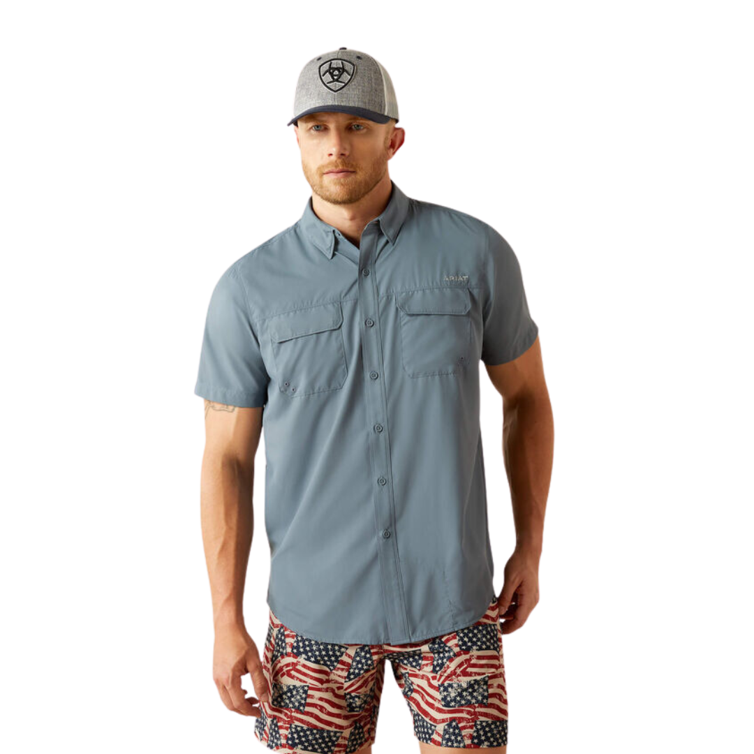 Ariat Men's Outbound Fitted Newsboys Blues Shirt