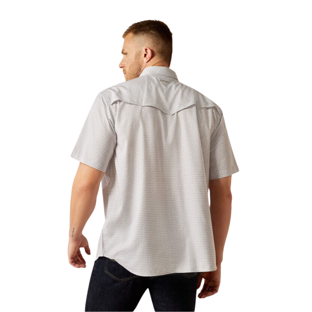 Ariat Men's Western Venttek Classic Fit Moonbeam Shirt