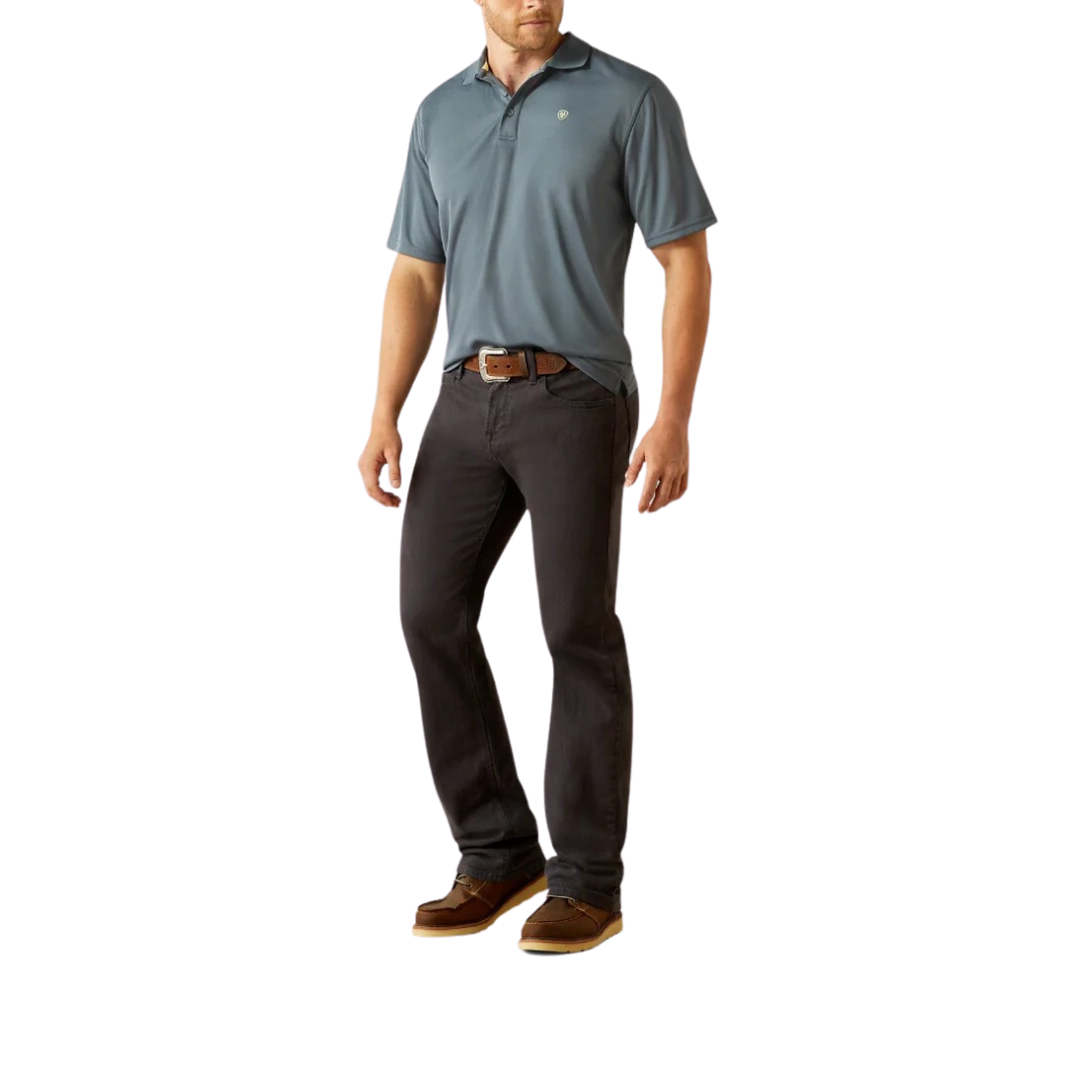 Ariat Men's Tek Polo Grey Shirt