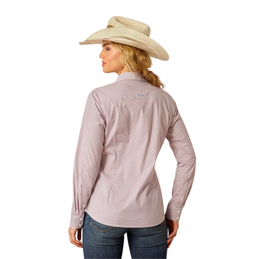Ariat Women's Finleigh Geo Print Kirby Shirt