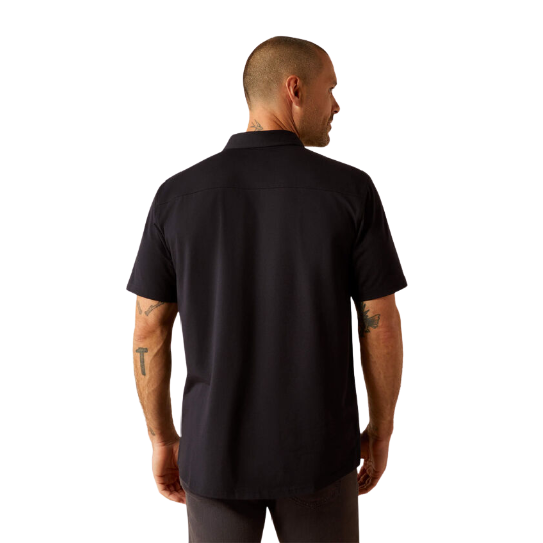 Ariat Men's Retro Button Down Black Shirt