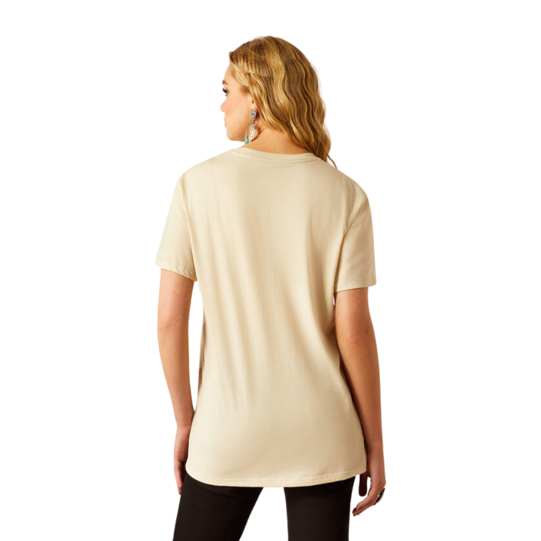 Ariat Women's Western Wear Natural Tee Shirt