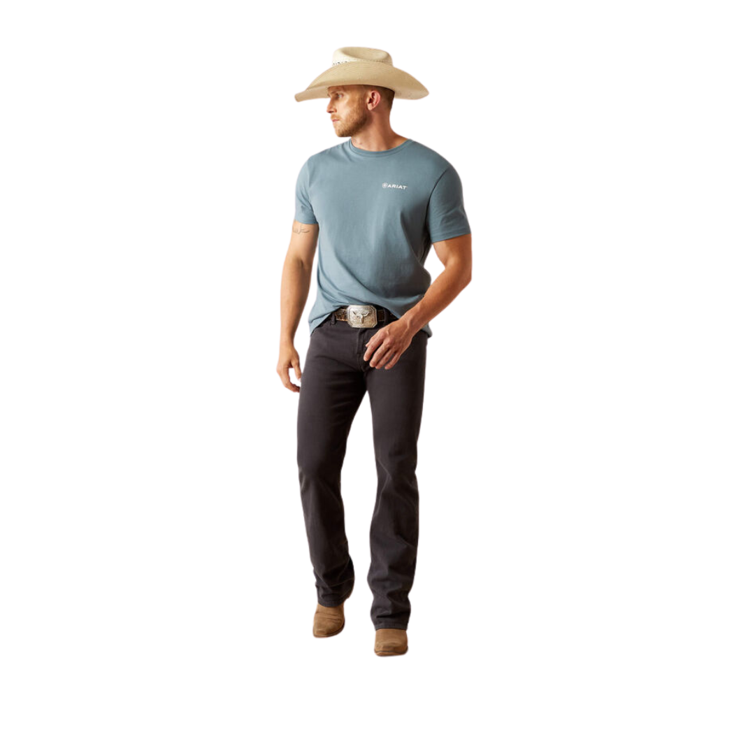 Ariat Men's Eagle Rock Light Denim Tee Shirt