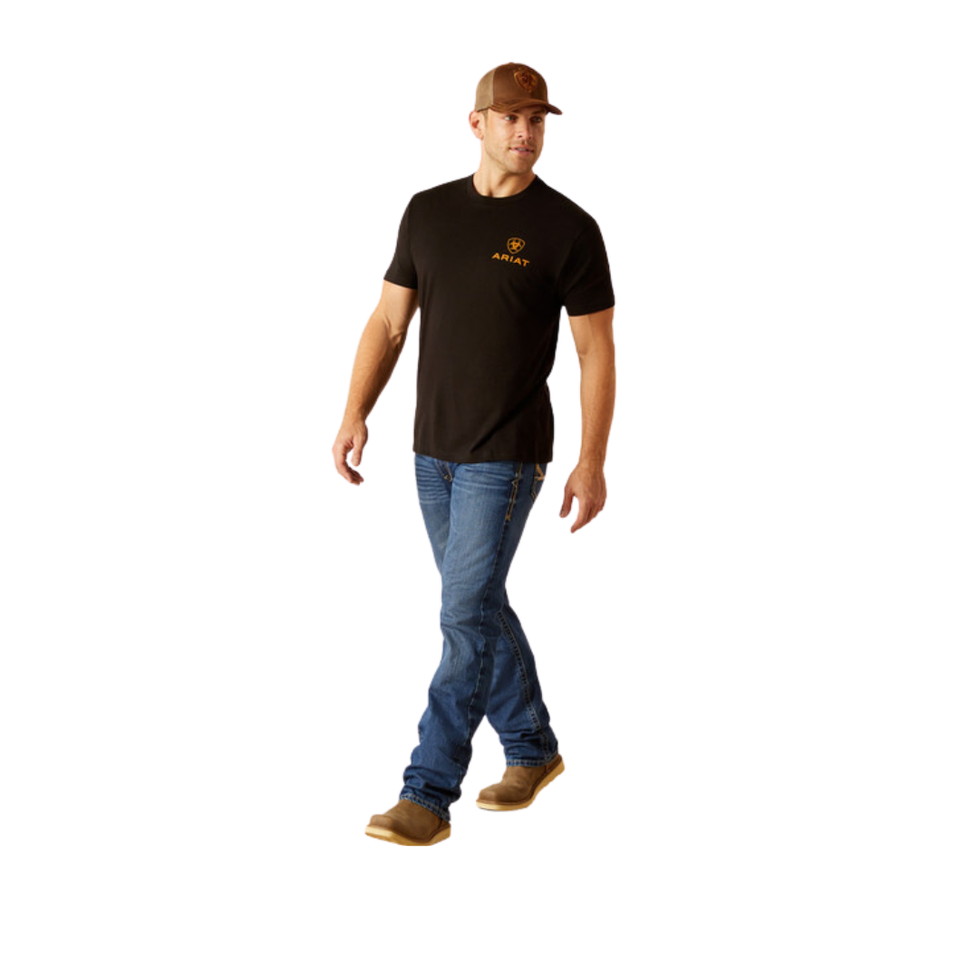 Ariat Men's Farm Fields Black T Shirt