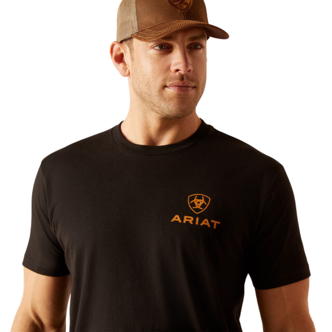 Ariat Men's Farm Fields Black T Shirt