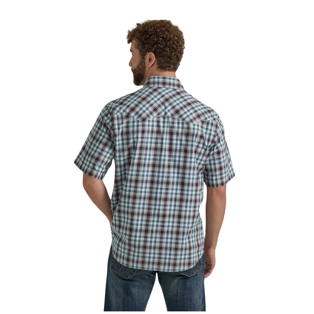 Wrangler Men's Retro Plaid Green Shirt