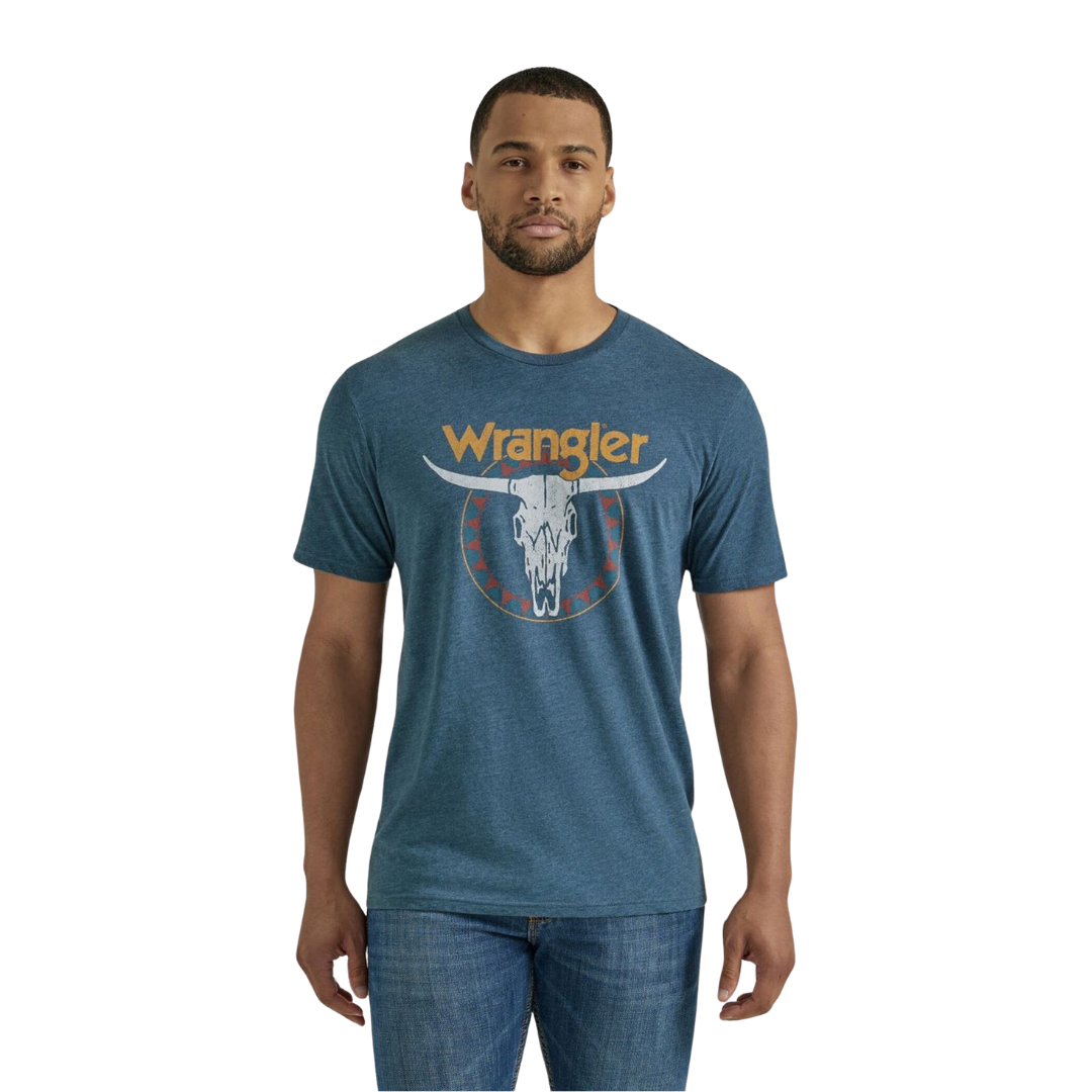 Wrangler Men's Graphic Midnight Navy Tee Shirt