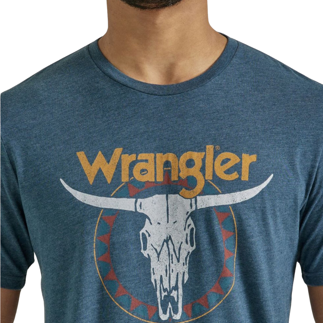 Wrangler Men's Graphic Midnight Navy Tee Shirt