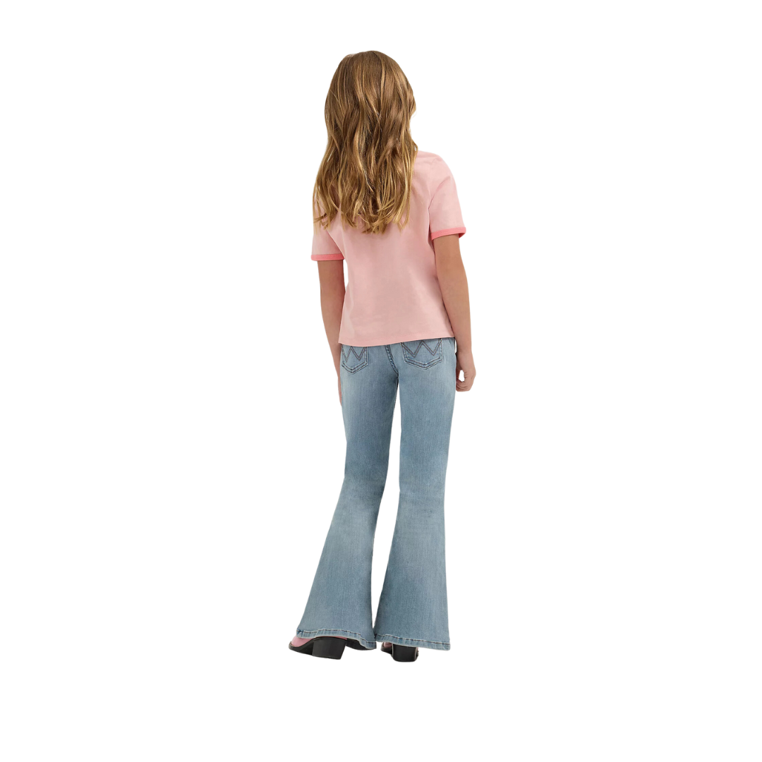 Wrangler Youth Girl's Lainey Wilson Ringer Blossom Tee Shirt