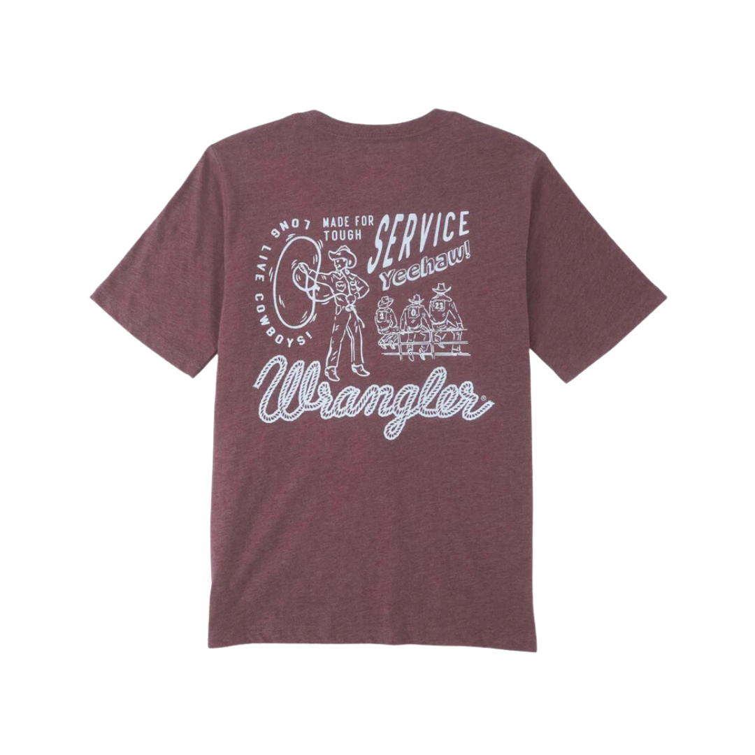 Wrangler Youth Boy's Sable Brown Tee Shirt