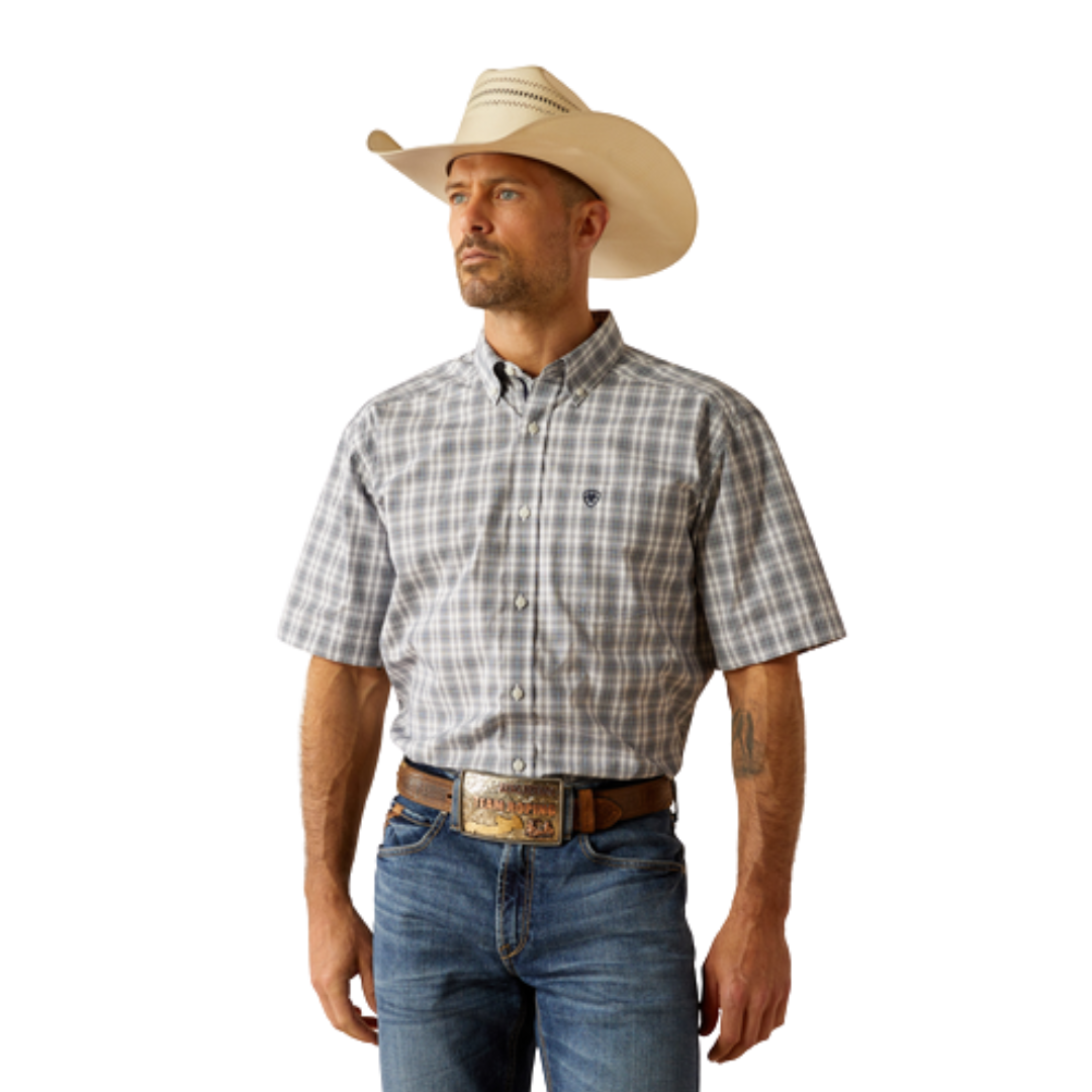 Ariat Men's Series Charlie Classic Navy Shirt