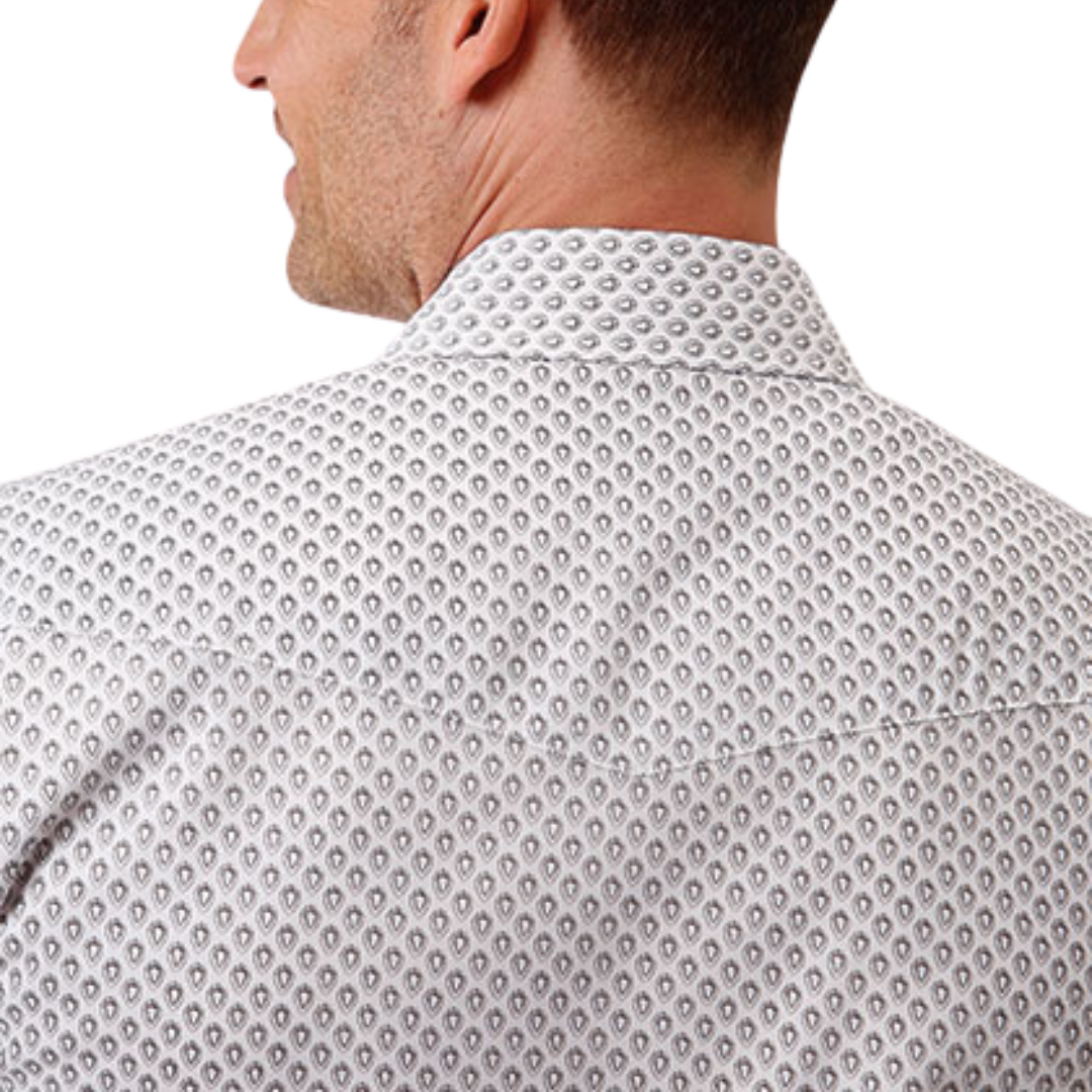 Roper Men's Western White Shirt