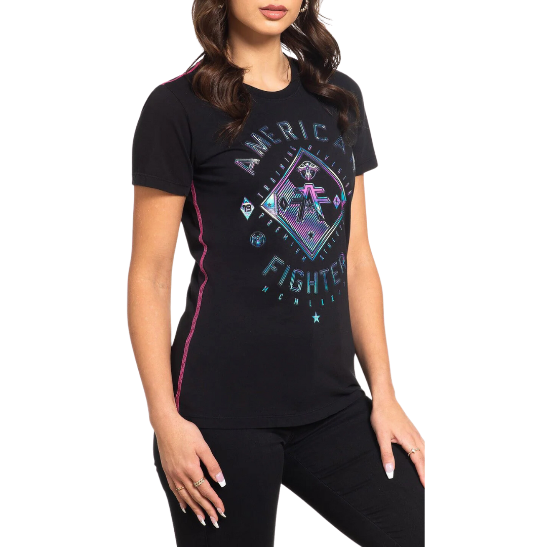 American Fighter Women's Gardner Black Shirt