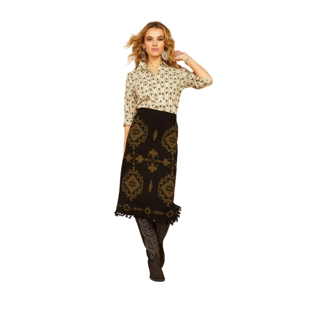 Ariat Women's Billie Jean Harlowton Print Shirt