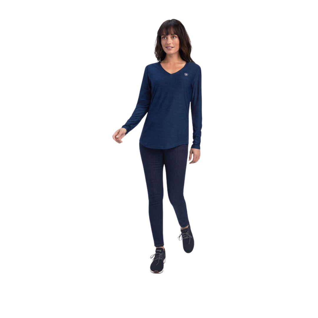 Ariat Women's Laguna Top Navy Shirt