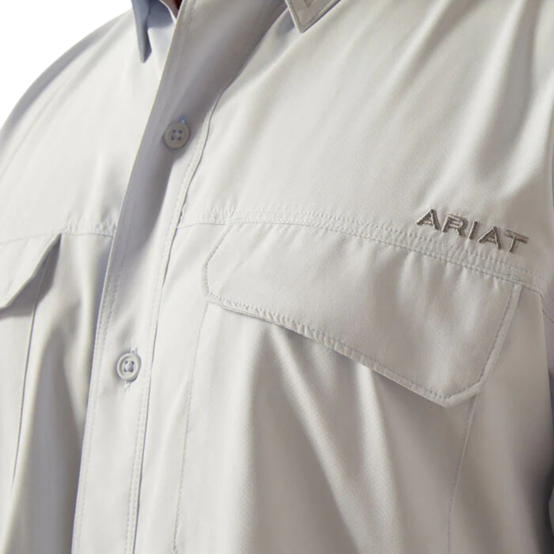 Ariat Men's Venttek Outbound Halogen Blue Shirt