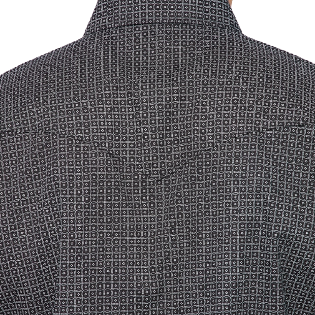 Avalon Men's Western Pearl Snap Print Shirt
