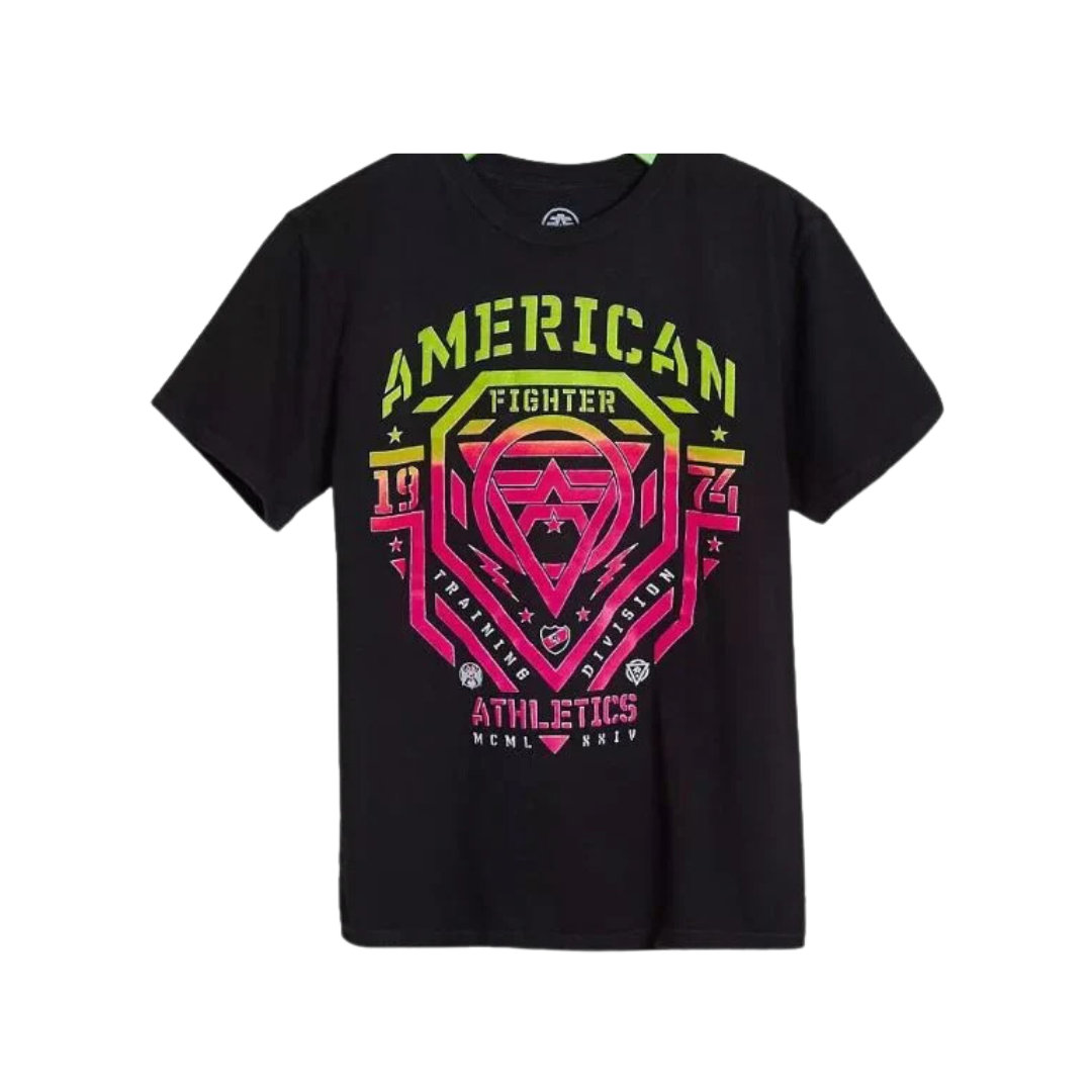 American Fighter Youth Boy's Lost Springs Black Tee Shirt
