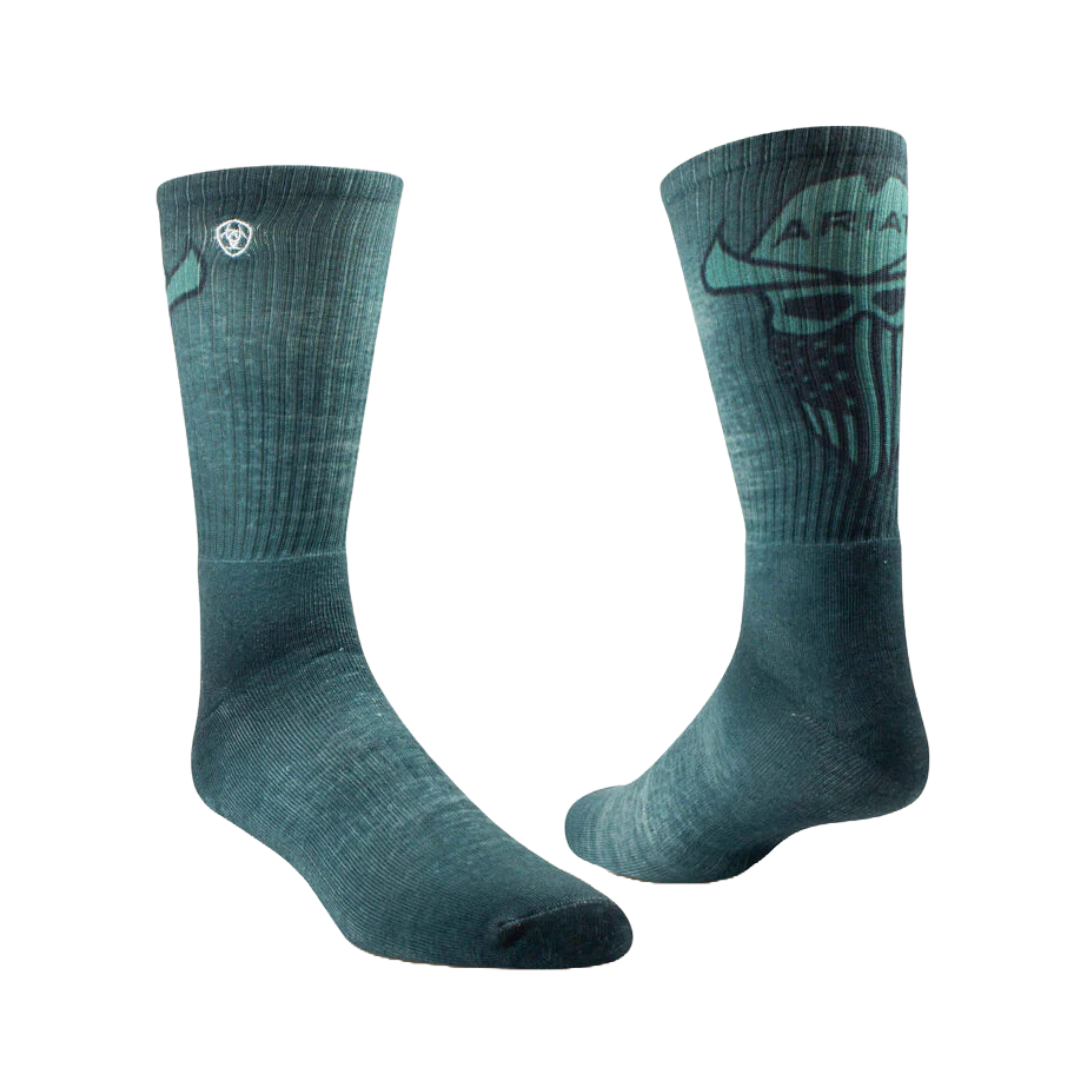 Ariat Incognito Graphic Crew Work Multicolor Socks